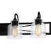 Myhouse Lighting Quoizel - BART8632MBK - Four Light Bath - Bartley - Matte Black