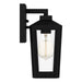 Myhouse Lighting Quoizel - BLOM8405MBK - One Light Outdoor Wall Mount - Blomfield - Matte Black