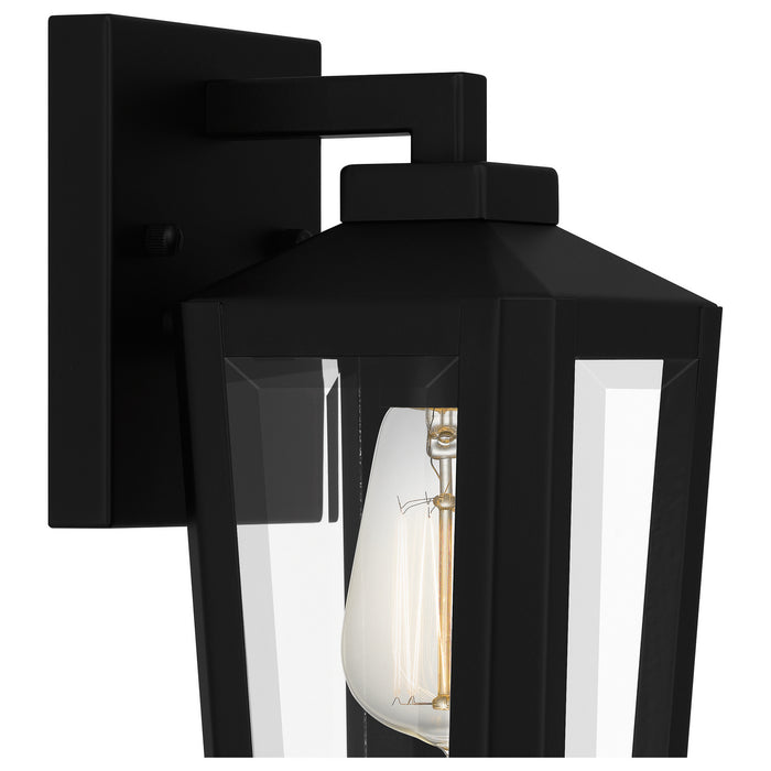 Myhouse Lighting Quoizel - BLOM8405MBK - One Light Outdoor Wall Mount - Blomfield - Matte Black