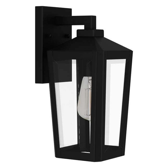 Myhouse Lighting Quoizel - BLOM8406MBK - One Light Outdoor Wall Mount - Blomfield - Matte Black