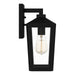 Myhouse Lighting Quoizel - BLOM8406MBK - One Light Outdoor Wall Mount - Blomfield - Matte Black