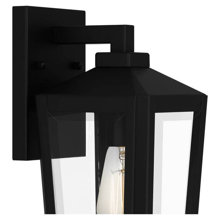 Myhouse Lighting Quoizel - BLOM8406MBK - One Light Outdoor Wall Mount - Blomfield - Matte Black