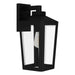 Myhouse Lighting Quoizel - BLOM8407MBK - One Light Outdoor Wall Mount - Blomfield - Matte Black