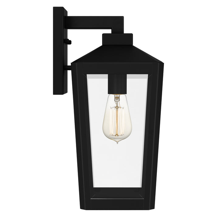 Myhouse Lighting Quoizel - BLOM8407MBK - One Light Outdoor Wall Mount - Blomfield - Matte Black