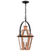 Myhouse Lighting Quoizel - BURD1916AC - Two Light Outdoor Hanging Lantern - Burdett - Aged Copper