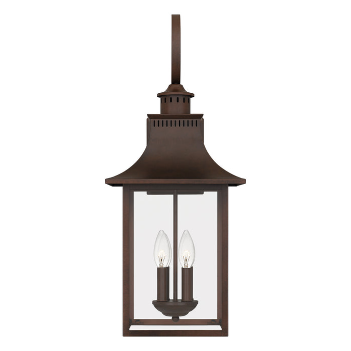 Myhouse Lighting Quoizel - CCR8412CU - Four Light Outdoor Wall Lantern - Chancellor - Copper Bronze