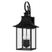 Myhouse Lighting Quoizel - CCR8412K - Four Light Outdoor Wall Lantern - Chancellor - Mystic Black