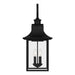 Myhouse Lighting Quoizel - CCR8412K - Four Light Outdoor Wall Lantern - Chancellor - Mystic Black