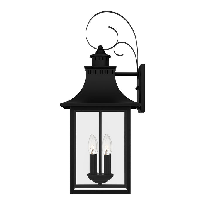 Myhouse Lighting Quoizel - CCR8412K - Four Light Outdoor Wall Lantern - Chancellor - Mystic Black