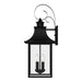 Myhouse Lighting Quoizel - CCR8412K - Four Light Outdoor Wall Lantern - Chancellor - Mystic Black