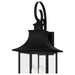 Myhouse Lighting Quoizel - CCR8412K - Four Light Outdoor Wall Lantern - Chancellor - Mystic Black