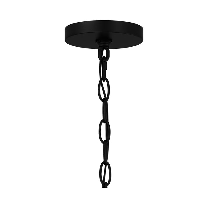 Myhouse Lighting Quoizel - DEV1910MBK - One Light Outdoor Hanging Lantern - Devonport - Matte Black