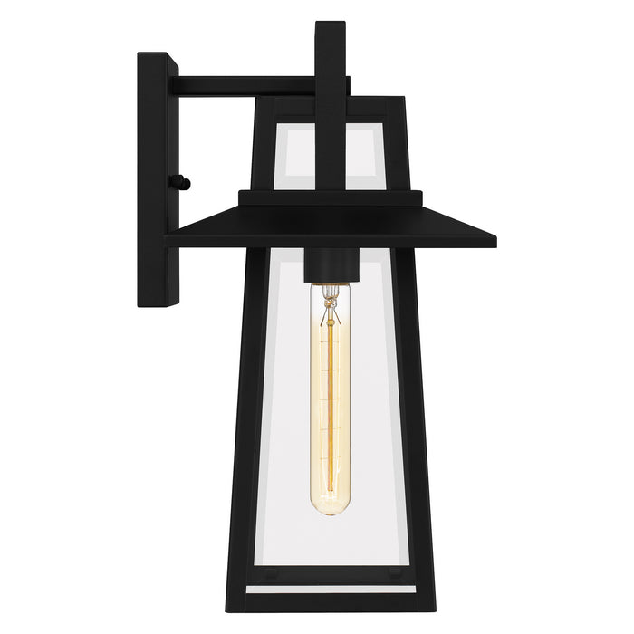 Myhouse Lighting Quoizel - DEV8408MBK - One Light Outdoor Wall Mount - Devonport - Matte Black