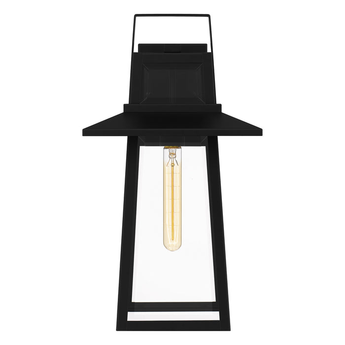 Myhouse Lighting Quoizel - DEV8410MBK - One Light Outdoor Wall Mount - Devonport - Matte Black