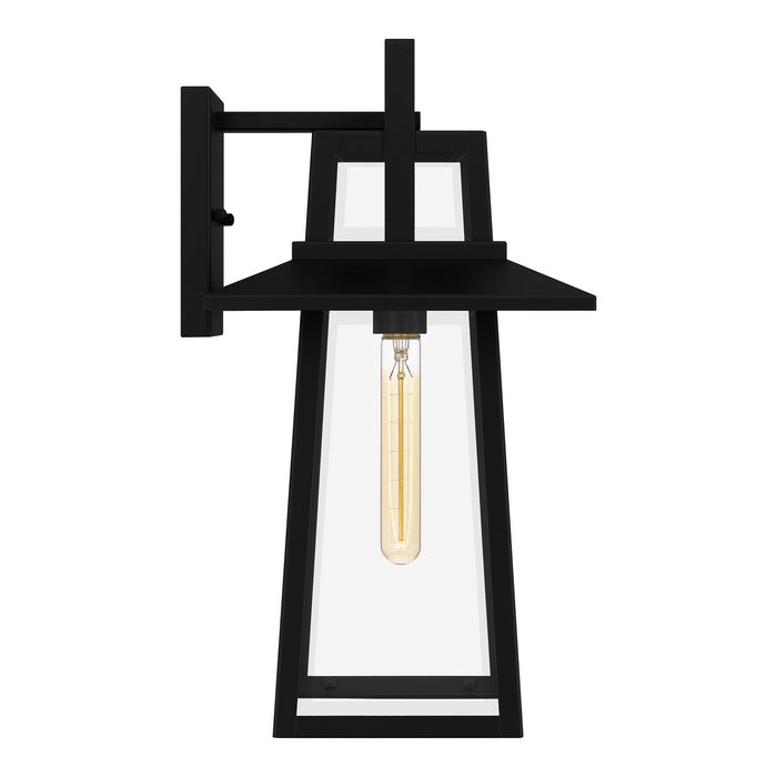 Myhouse Lighting Quoizel - DEV8410MBK - One Light Outdoor Wall Mount - Devonport - Matte Black