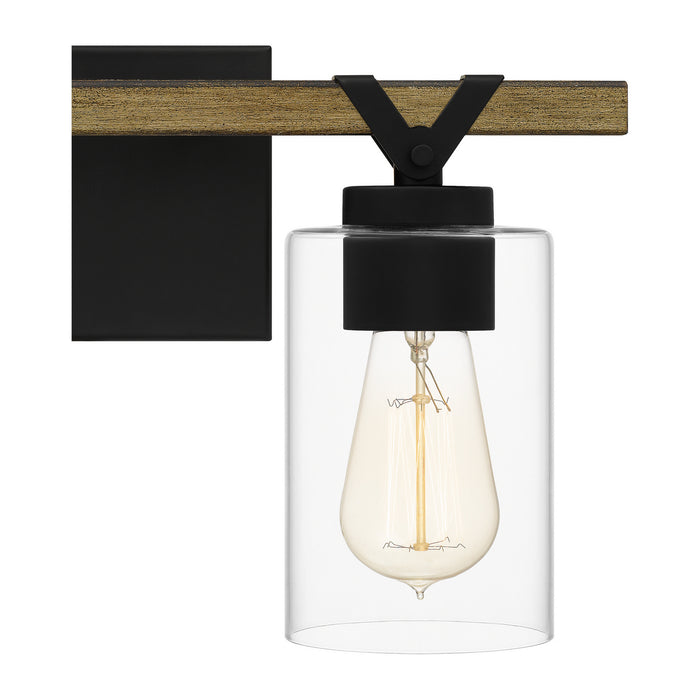 Myhouse Lighting Quoizel - DEVN8616MBK - Two Light Bath - Devon Court - Matte Black