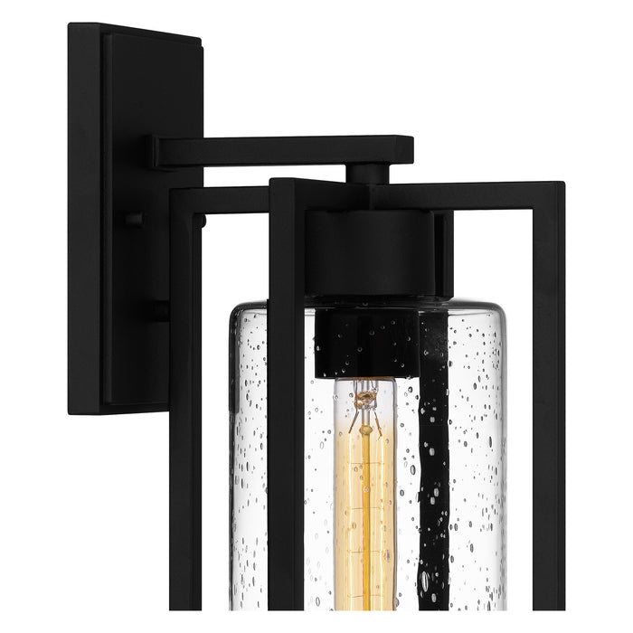 Myhouse Lighting Quoizel - DMN8407EK - One Light Outdoor Wall Mount - Damien - Earth Black