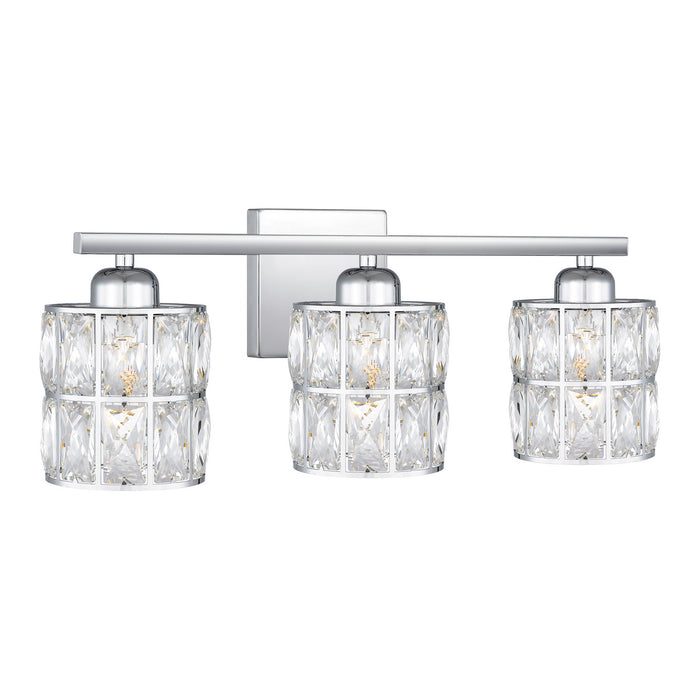 Myhouse Lighting Quoizel - GIB8622C - Three Light Bath - Gibson - Polished Chrome