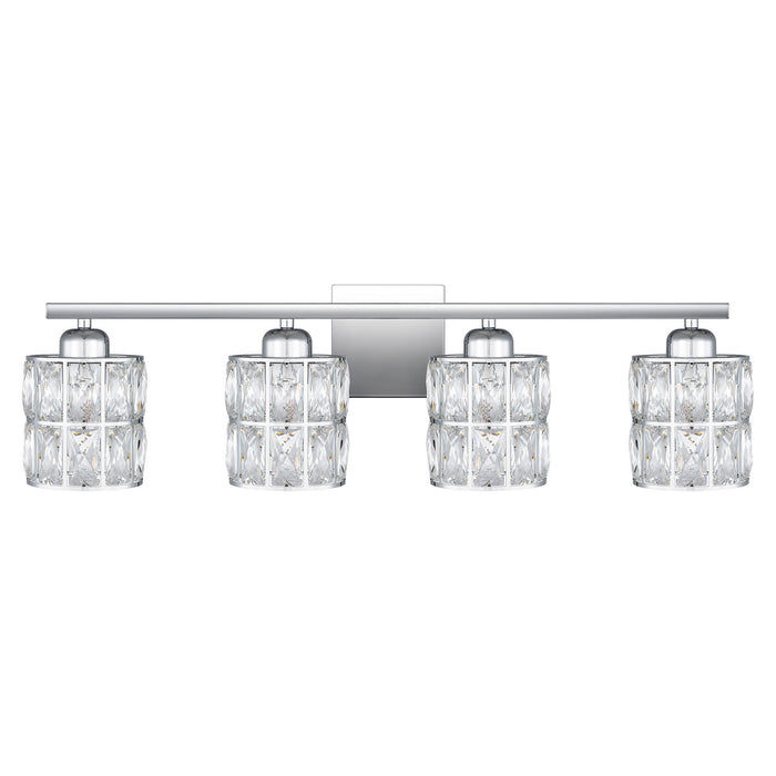 Myhouse Lighting Quoizel - GIB8630C - Four Light Bath - Gibson - Polished Chrome