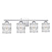 Myhouse Lighting Quoizel - GIB8630C - Four Light Bath - Gibson - Polished Chrome