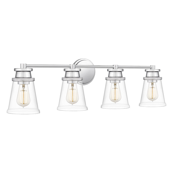 Myhouse Lighting Quoizel - HAV8633C - Four Light Bath - Haverfield - Polished Chrome