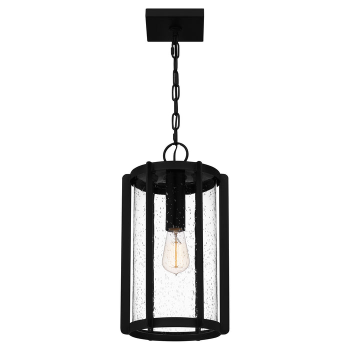 Myhouse Lighting Quoizel - HAZ1509EK - One Light Mini Pendant - Hazel - Earth Black