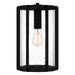 Myhouse Lighting Quoizel - HAZ1509EK - One Light Mini Pendant - Hazel - Earth Black