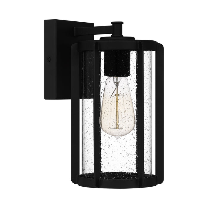 Myhouse Lighting Quoizel - HAZ8406EK - One Light Outdoor Wall Mount - Hazel - Earth Black