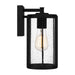 Myhouse Lighting Quoizel - HAZ8406EK - One Light Outdoor Wall Mount - Hazel - Earth Black