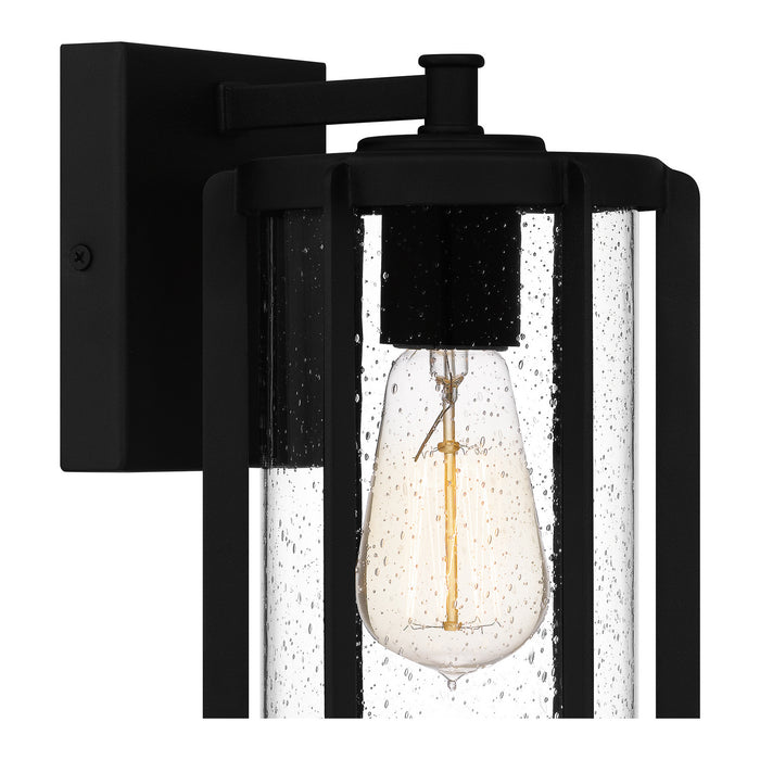 Myhouse Lighting Quoizel - HAZ8406EK - One Light Outdoor Wall Mount - Hazel - Earth Black