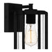 Myhouse Lighting Quoizel - HAZ8406EK - One Light Outdoor Wall Mount - Hazel - Earth Black