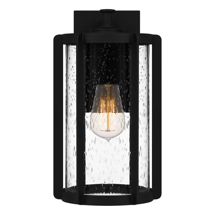 Myhouse Lighting Quoizel - HAZ8407EK - One Light Outdoor Wall Mount - Hazel - Earth Black