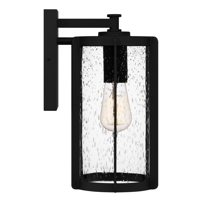 Myhouse Lighting Quoizel - HAZ8407EK - One Light Outdoor Wall Mount - Hazel - Earth Black