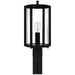 Myhouse Lighting Quoizel - HAZ9009EK - One Light Outdoor Post Mount - Hazel - Earth Black