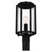 Myhouse Lighting Quoizel - HAZ9009EK - One Light Outdoor Post Mount - Hazel - Earth Black