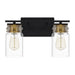 Myhouse Lighting Quoizel - KEE8614MBK - Two Light Bath - Keesey - Matte Black