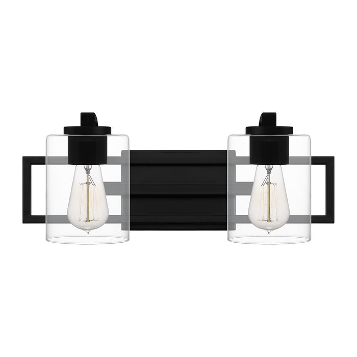 Myhouse Lighting Quoizel - LANS8618MBK - Two Light Bath - Lansdowne - Matte Black