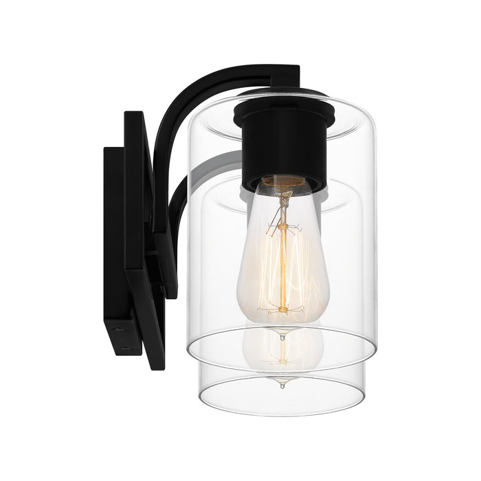 Myhouse Lighting Quoizel - LANS8618MBK - Two Light Bath - Lansdowne - Matte Black