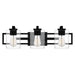 Myhouse Lighting Quoizel - LANS8624MBK - Three Light Bath - Lansdowne - Matte Black