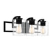 Myhouse Lighting Quoizel - LANS8624MBK - Three Light Bath - Lansdowne - Matte Black