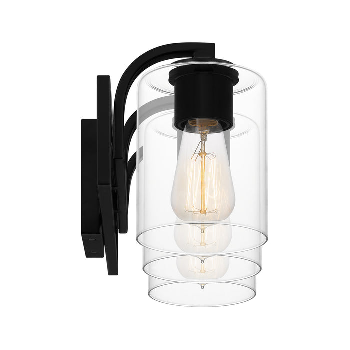 Myhouse Lighting Quoizel - LANS8624MBK - Three Light Bath - Lansdowne - Matte Black