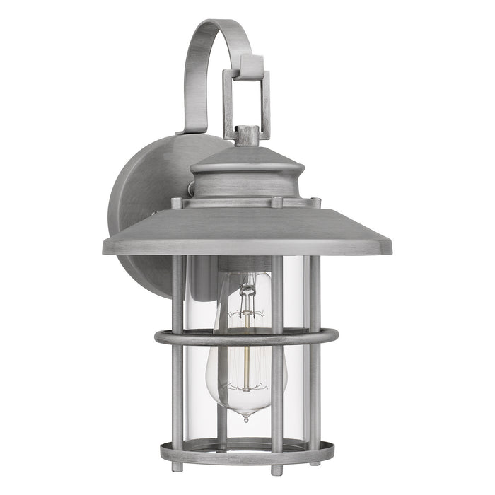 Myhouse Lighting Quoizel - LOM8408ABA - One Light Outdoor Wall Mount - Lombard - Antique Brushed Aluminum