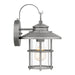 Myhouse Lighting Quoizel - LOM8408ABA - One Light Outdoor Wall Mount - Lombard - Antique Brushed Aluminum