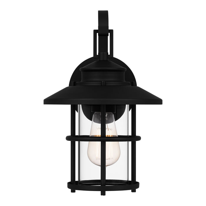 Myhouse Lighting Quoizel - LOM8408MBK - One Light Outdoor Wall Mount - Lombard - Matte Black