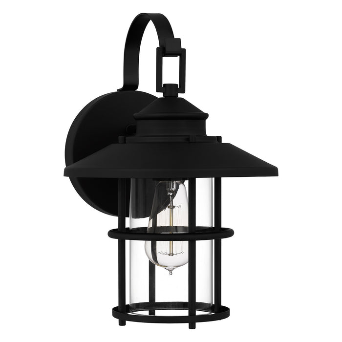 Myhouse Lighting Quoizel - LOM8409MBK - One Light Outdoor Wall Mount - Lombard - Matte Black