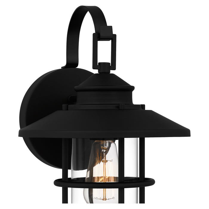 Myhouse Lighting Quoizel - LOM8409MBK - One Light Outdoor Wall Mount - Lombard - Matte Black