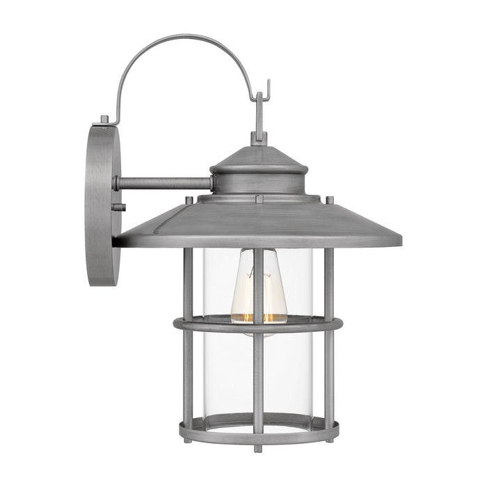 Myhouse Lighting Quoizel - LOM8411ABA - One Light Outdoor Wall Mount - Lombard - Antique Brushed Aluminum