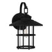 Myhouse Lighting Quoizel - LOM8411MBK - One Light Outdoor Wall Mount - Lombard - Matte Black