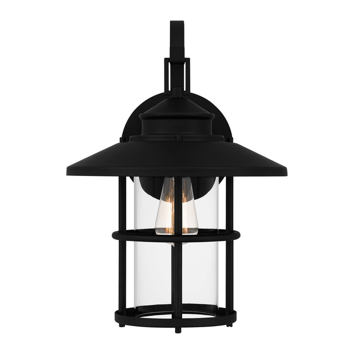 Myhouse Lighting Quoizel - LOM8411MBK - One Light Outdoor Wall Mount - Lombard - Matte Black