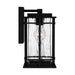 Myhouse Lighting Quoizel - MCL8406EK - One Light Outdoor Wall Mount - McAlister - Earth Black